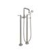 California Faucets - 1403-48.18-SN - Floor Mount Tub Fillers