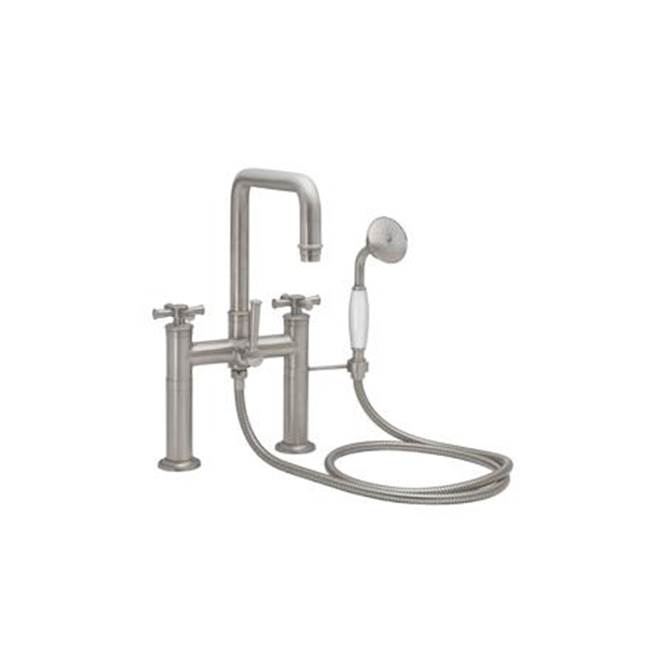 California Faucets Deck Mount Tub Fillers item 1408-48X.20-MWHT