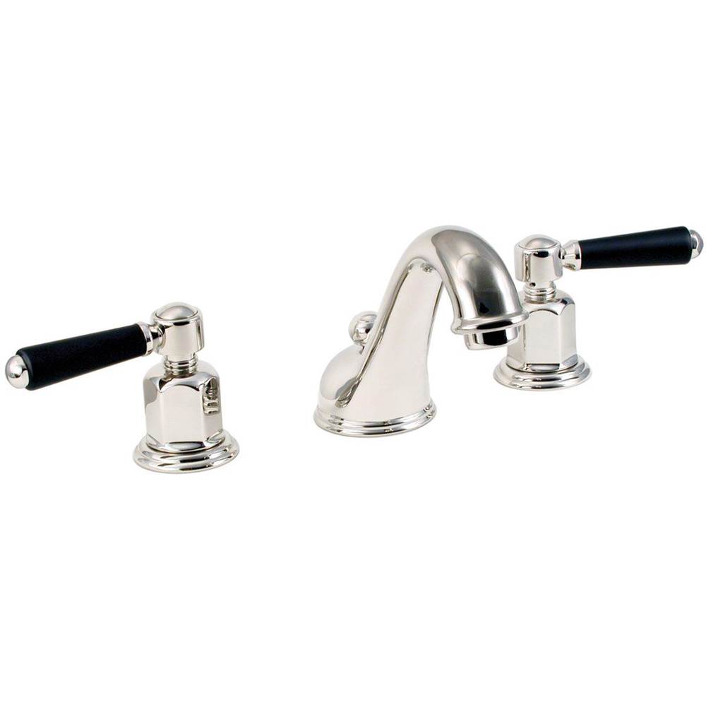 California Faucets Widespread Bathroom Sink Faucets item 3502-ADC-MBLK
