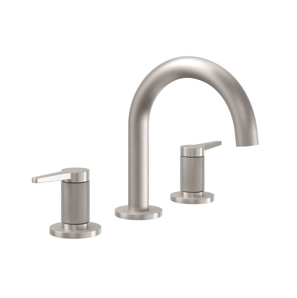 Henry Kitchen and BathCalifornia Faucets8'' Widespread Lavatory Faucet - Medium Spout; Knurled Insert