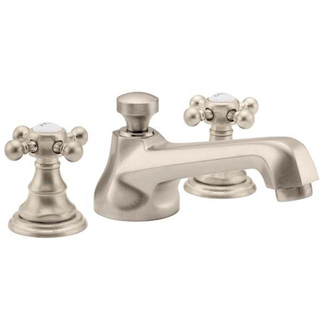 California Faucets Widespread Bathroom Sink Faucets item 6002ZB-WHT