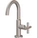 California Faucets - 6509-1-USS - Single Hole Bathroom Sink Faucets