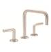 California Faucets - 7402ZBF-LSG - Widespread Bathroom Sink Faucets