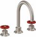 California Faucets - 8102WRZBF-MWHT - Widespread Bathroom Sink Faucets
