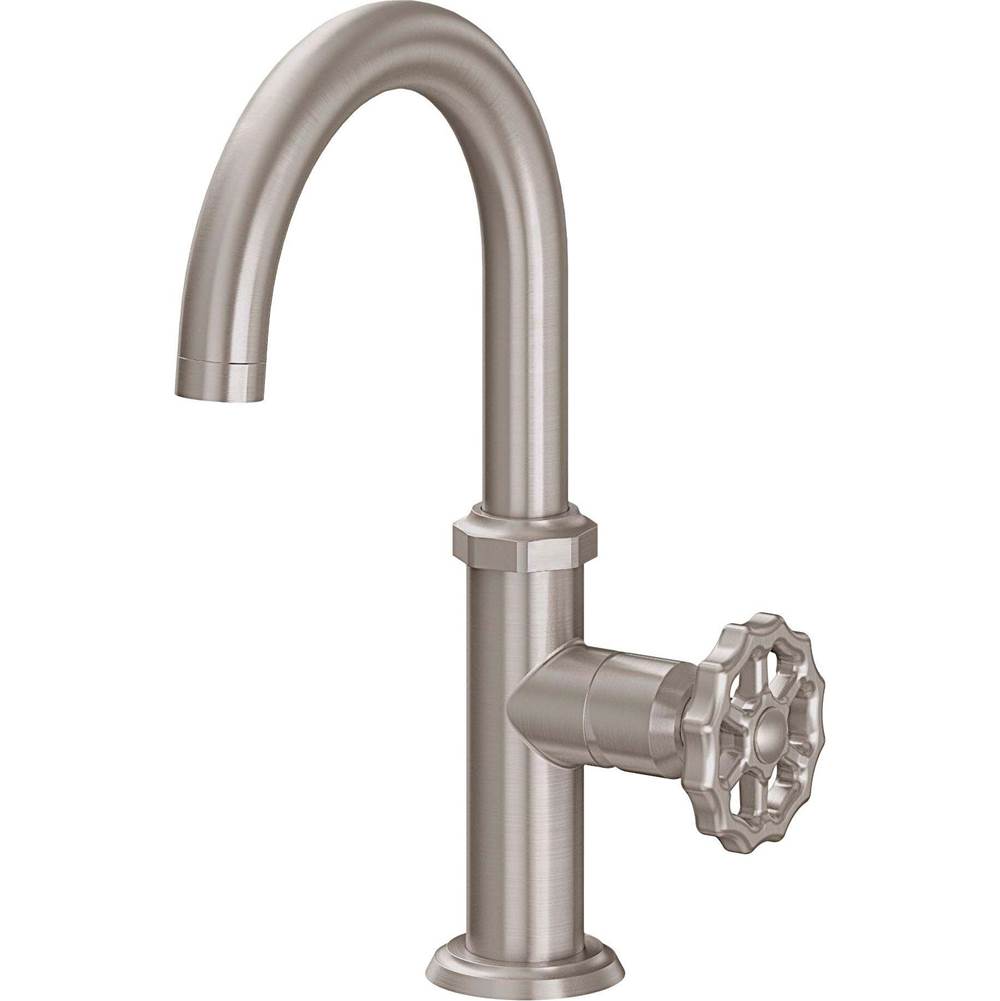 California Faucets Single Hole Bathroom Sink Faucets item 8109W-1-USS