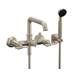California Faucets - 8508W-ETW.18-MWHT - Deck Mount Tub Fillers