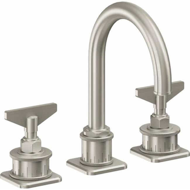 Henry Kitchen and BathCalifornia FaucetsWidespread High Spout - Blade Handle with ZeroDrain