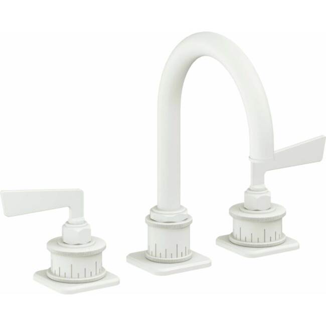 California Faucets Widespread Bathroom Sink Faucets item 8602-MWHT