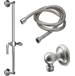 California Faucets - 9127-30K-USS - Shower System Kits
