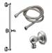California Faucets - 9127-80W-BTB - Shower System Kits