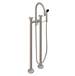 California Faucets - C108XS-ETF.20-MWHT - Floor Mount Tub Fillers