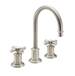 California Faucets - 4802X-MWHT - Widespread Bathroom Sink Faucets