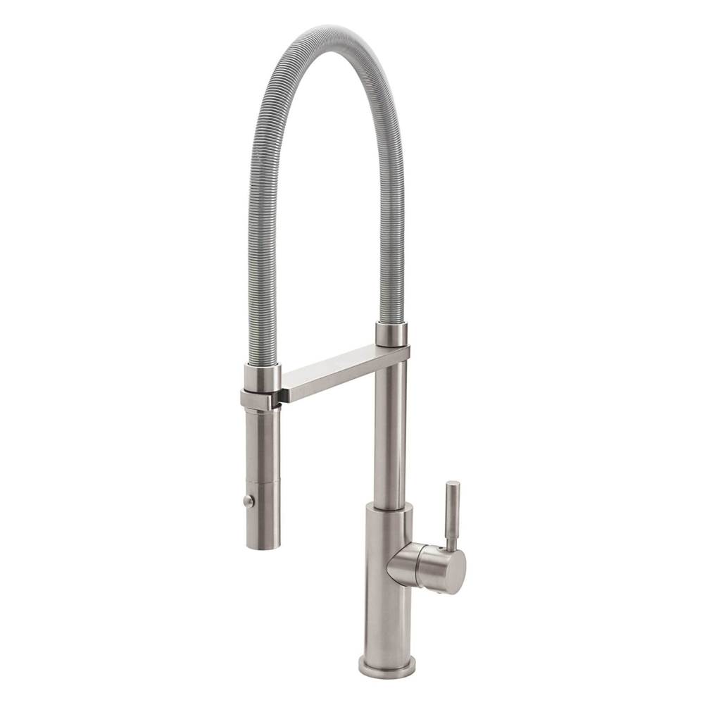 California Faucets Pull Out Faucet Kitchen Faucets item K51-150-ST-BLKN