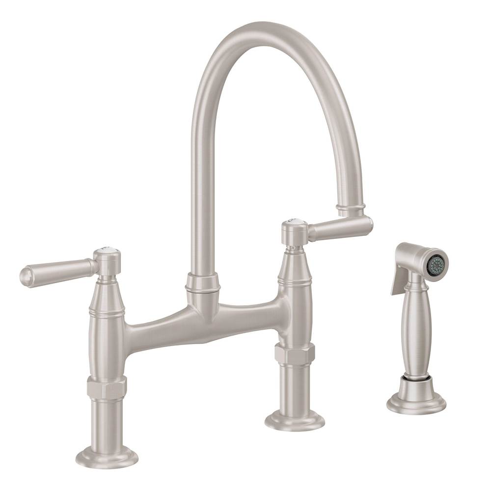 California Faucets Bridge Kitchen Faucets item K10-120S-33-ABF