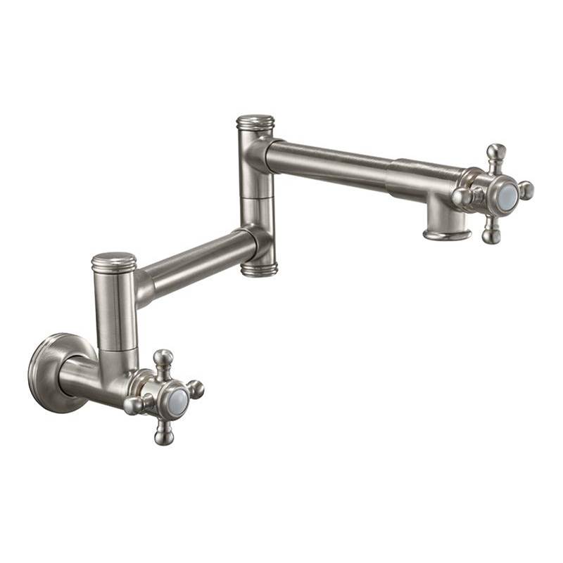 Henry Kitchen and BathCalifornia FaucetsPot Filler - Dual Handle Wall Mount - Traditional