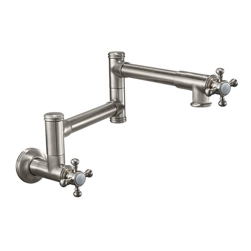 Henry Kitchen and BathCalifornia FaucetsPot Filler - Dual Handle Wall Mount - Traditional