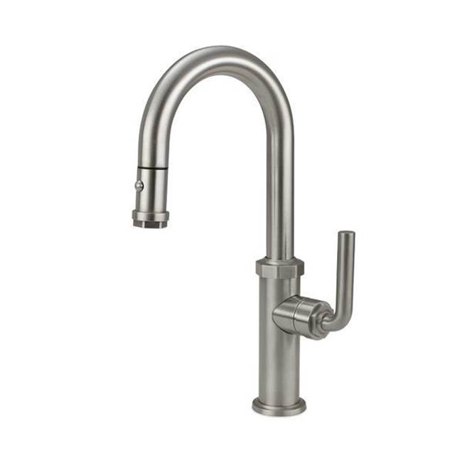 California Faucets Pull Down Faucet Kitchen Faucets item K30-101-SL-MWHT