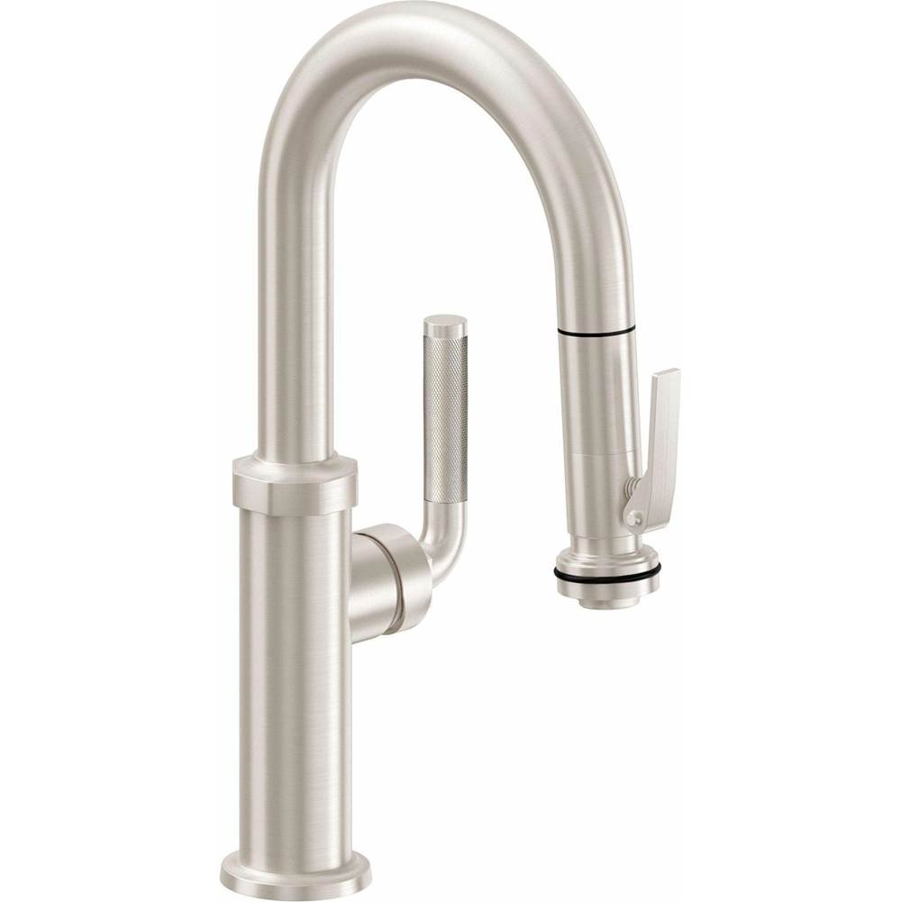 California Faucets Deck Mount Kitchen Faucets item K30-101SQ-KL-BLK