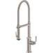 California Faucets - K30-150SQ-KL-ABF - Single Hole Kitchen Faucets