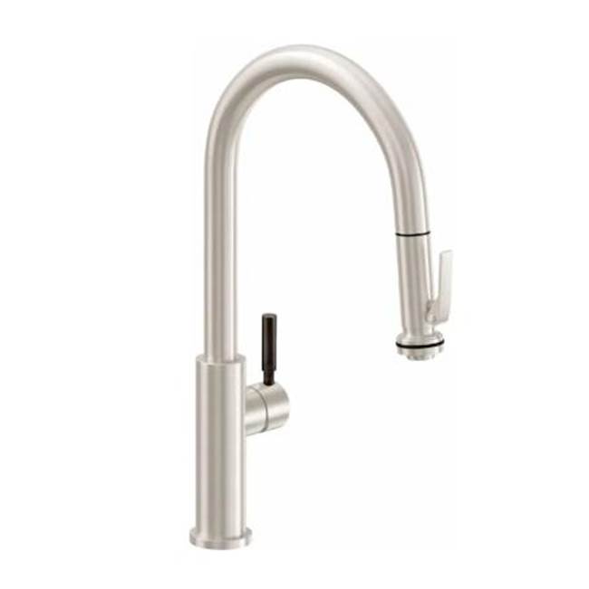 California Faucets Pull Down Faucet Kitchen Faucets item K51-100SQ-BST-ANF