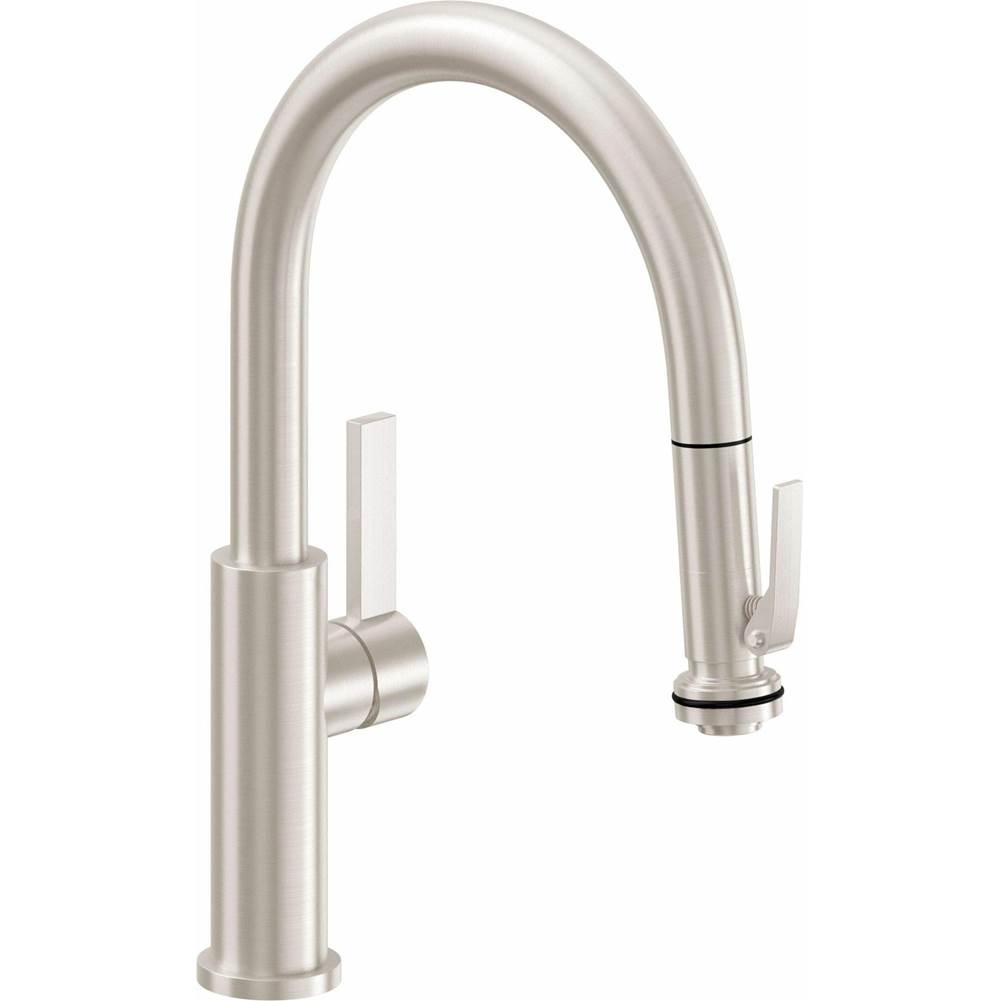 California Faucets Pull Down Faucet Kitchen Faucets item K51-102SQ-BFB-BLKN