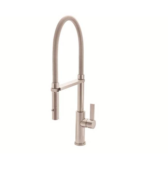 Henry Kitchen and BathCalifornia FaucetsCulinary Pull-Out Kitchen Faucet with Button Sprayer