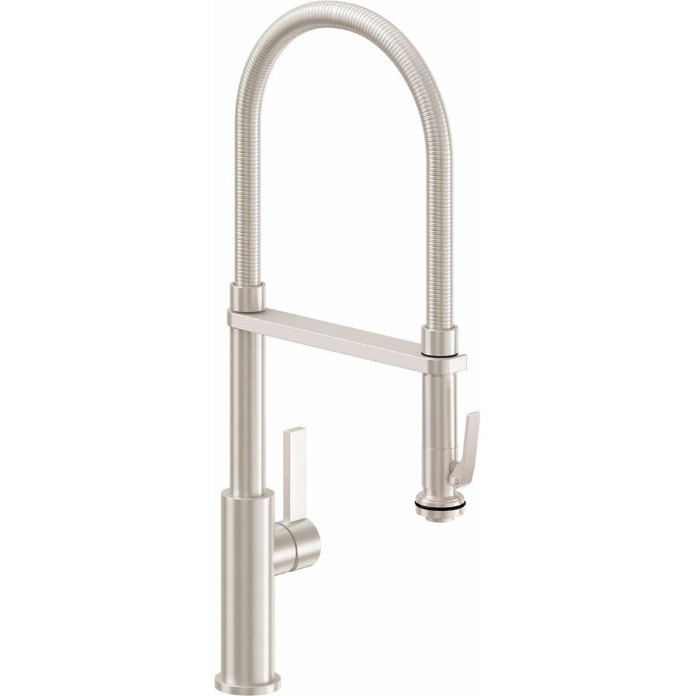 Henry Kitchen and BathCalifornia FaucetsCulinary Pull-Out Kitchen Faucet with Squeeze or Button Sprayer