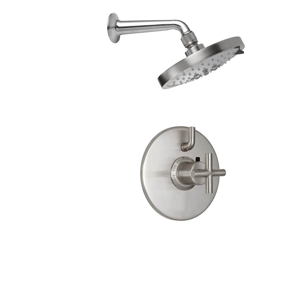 Henry Kitchen and BathCalifornia FaucetsTiburon Styletherm 1/2'' Thermostatic Shower System with Single Showerhead