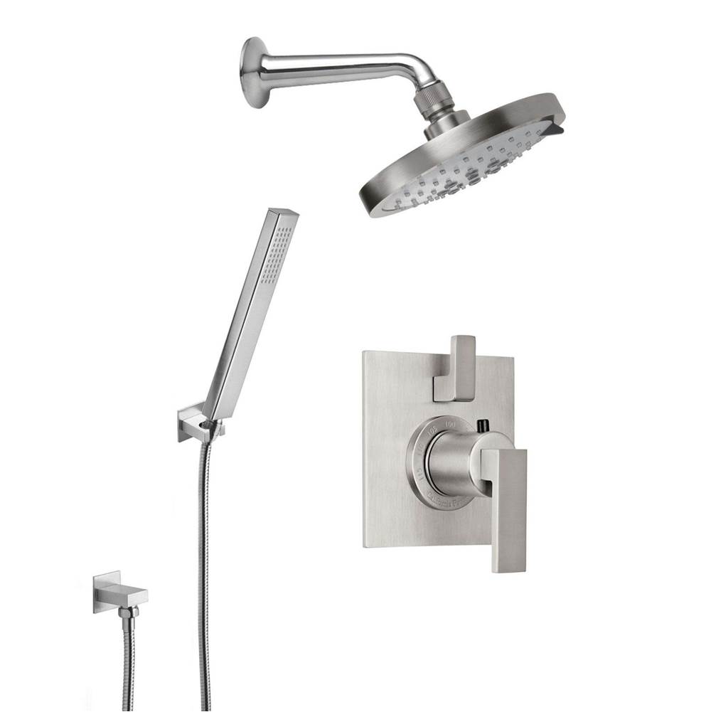 California Faucets Shower System Kits Shower Systems item KT02-77.18-MBLK