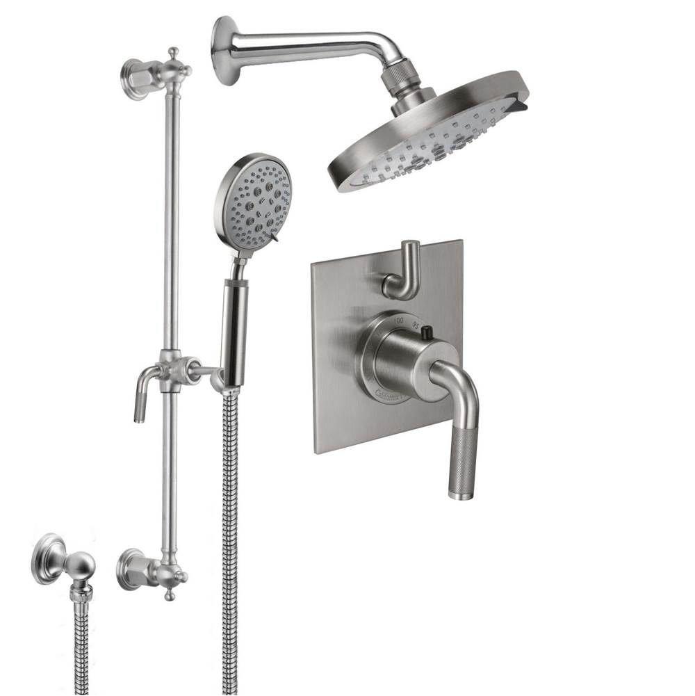 California Faucets Shower System Kits Shower Systems item KT03-30K.18-MBLK