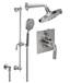 California Faucets - KT03-30K.25-PBU - Shower System Kits