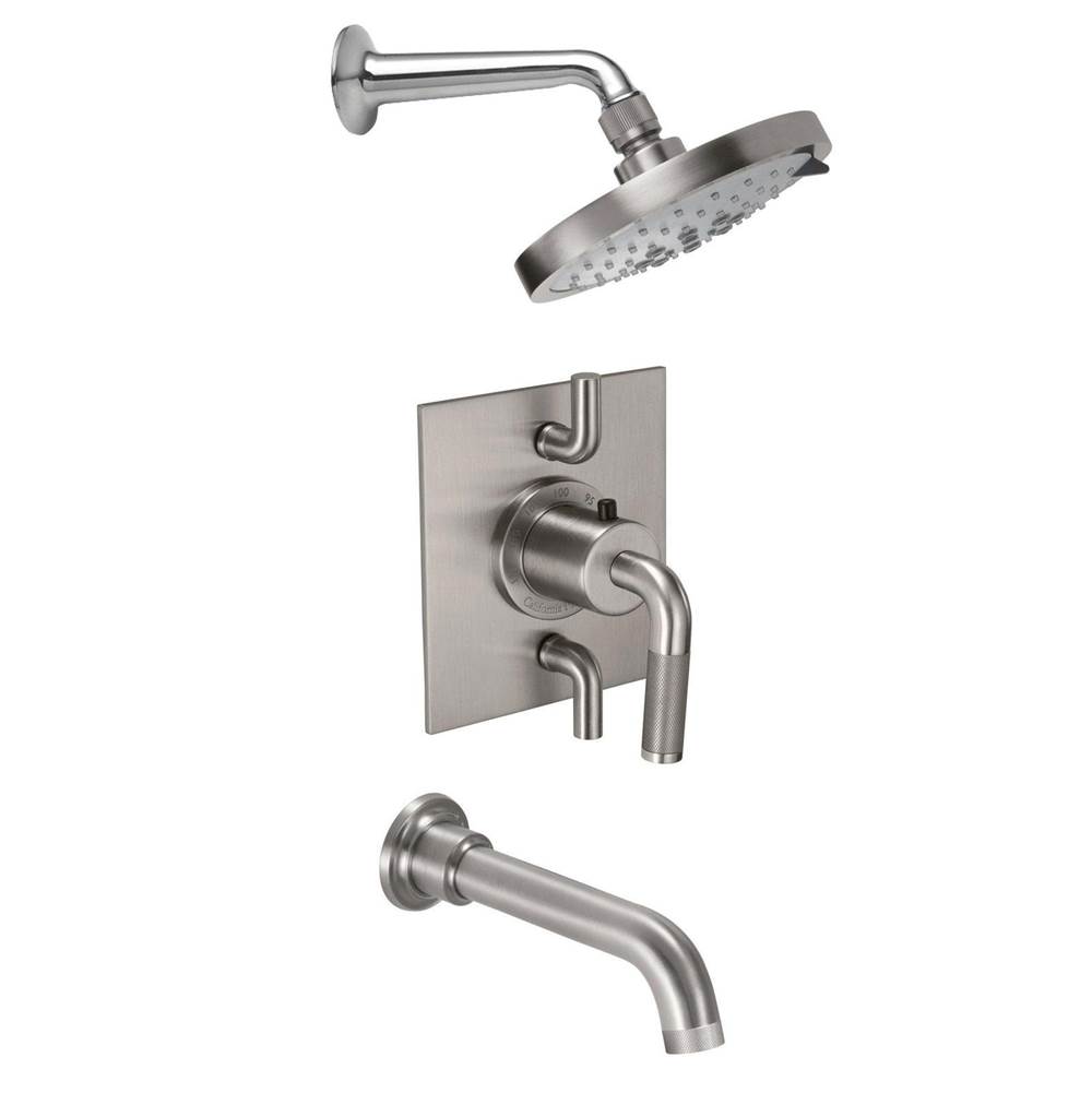 Henry Kitchen and BathCalifornia FaucetsDescanso StyleTherm® 1/2'' Thermostatic Shower System with Showerhead and Tub Spout