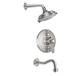 California Faucets - KT05-33.18-MWHT - Tub And Shower Faucet Trims