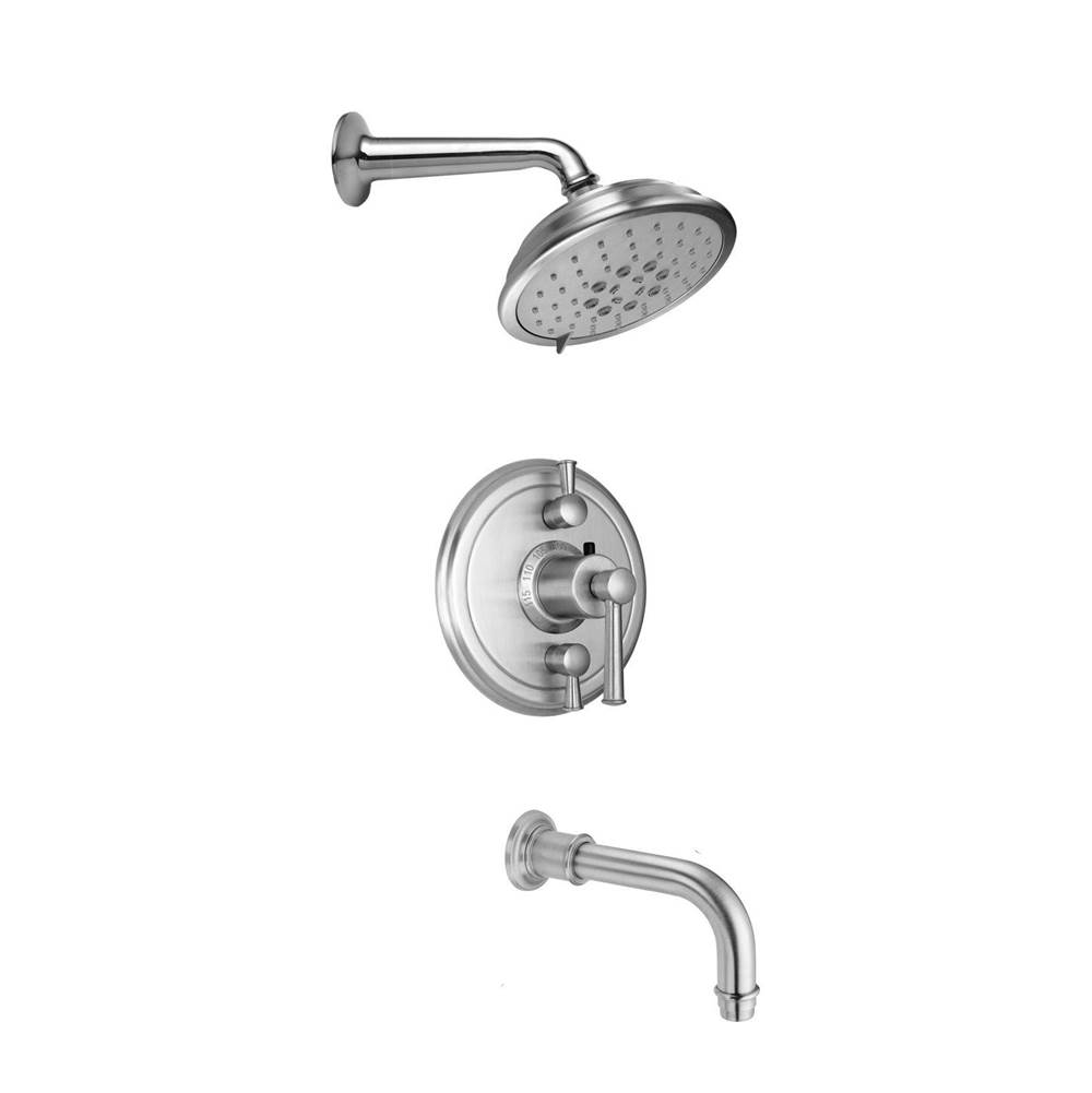 Henry Kitchen and BathCalifornia FaucetsMiramar StyleTherm® 1/2'' Thermostatic Shower System with Showerhead and Tub Spout