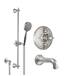 California Faucets - KT06-47.18-MWHT - Shower System Kits