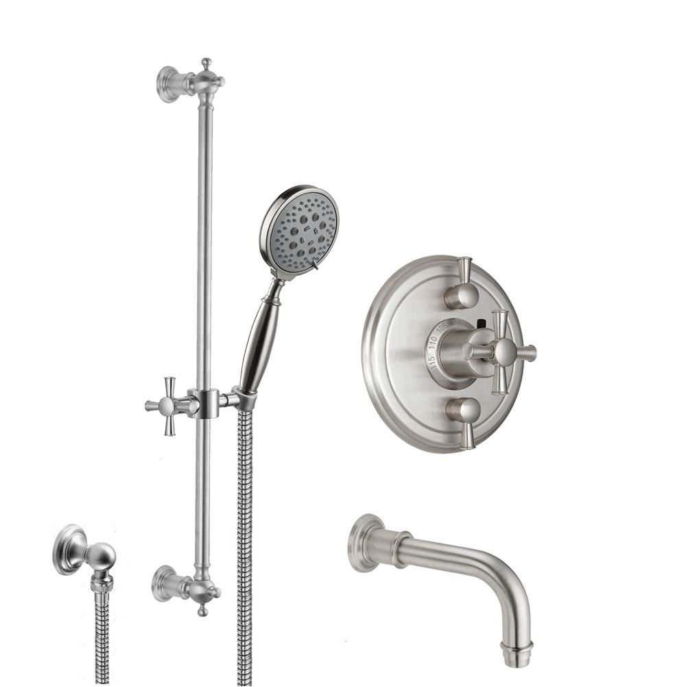 California Faucets Shower System Kits Shower Systems item KT06-48X.20-MBLK