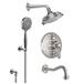 California Faucets - KT07-33.25-PBU - Shower System Kits