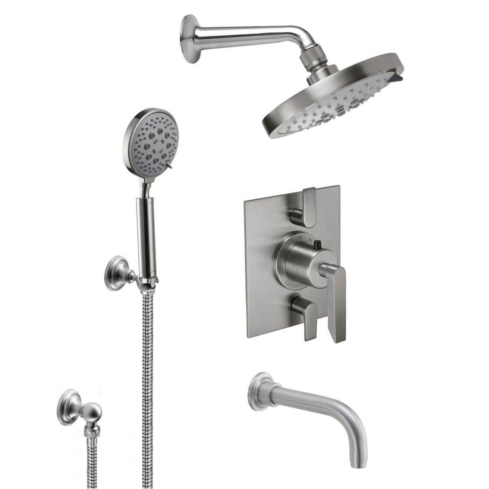 California Faucets Shower System Kits Shower Systems item KT07-45.18-MBLK