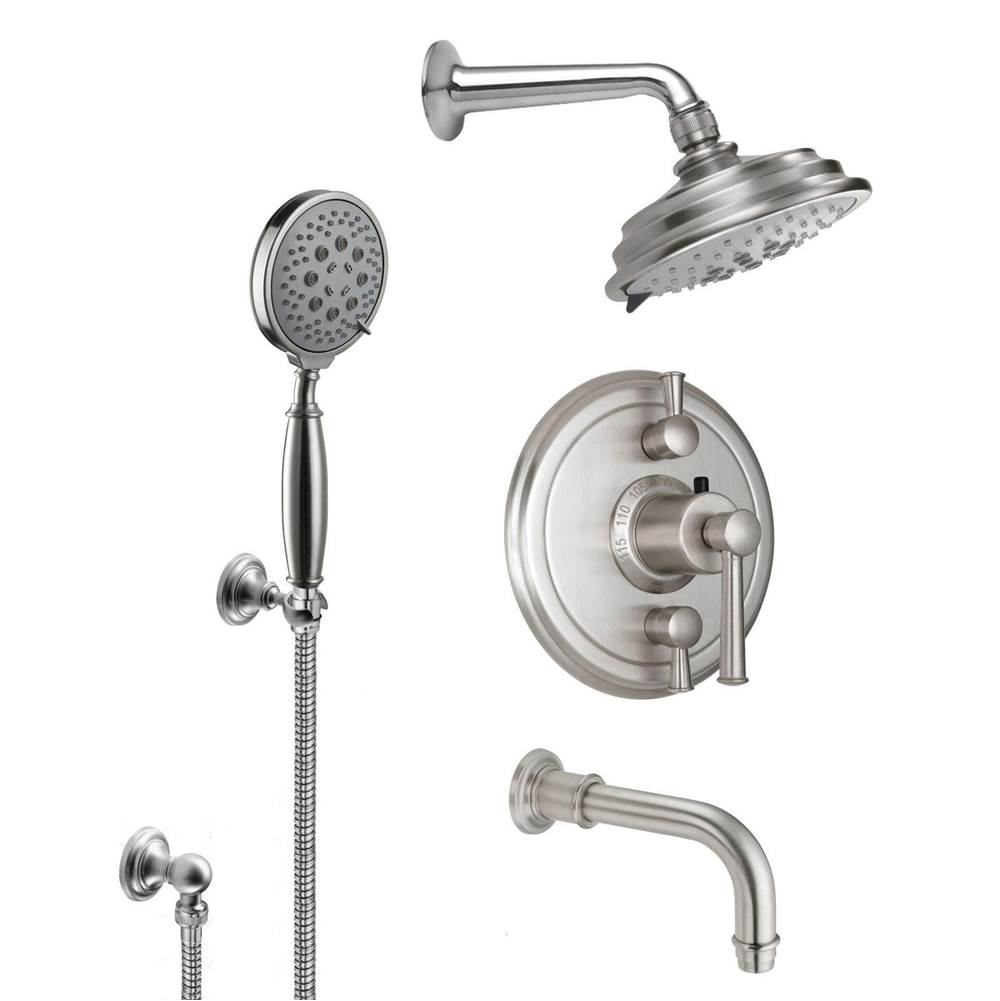 California Faucets Shower System Kits Shower Systems item KT07-48.25-BLKN