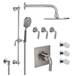 California Faucets - KT08-30K.20-MBLK - Shower System Kits