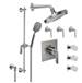 California Faucets - KT08-45.20-SN - Shower System Kits