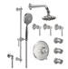 California Faucets - KT08-48.18-SB - Shower System Kits