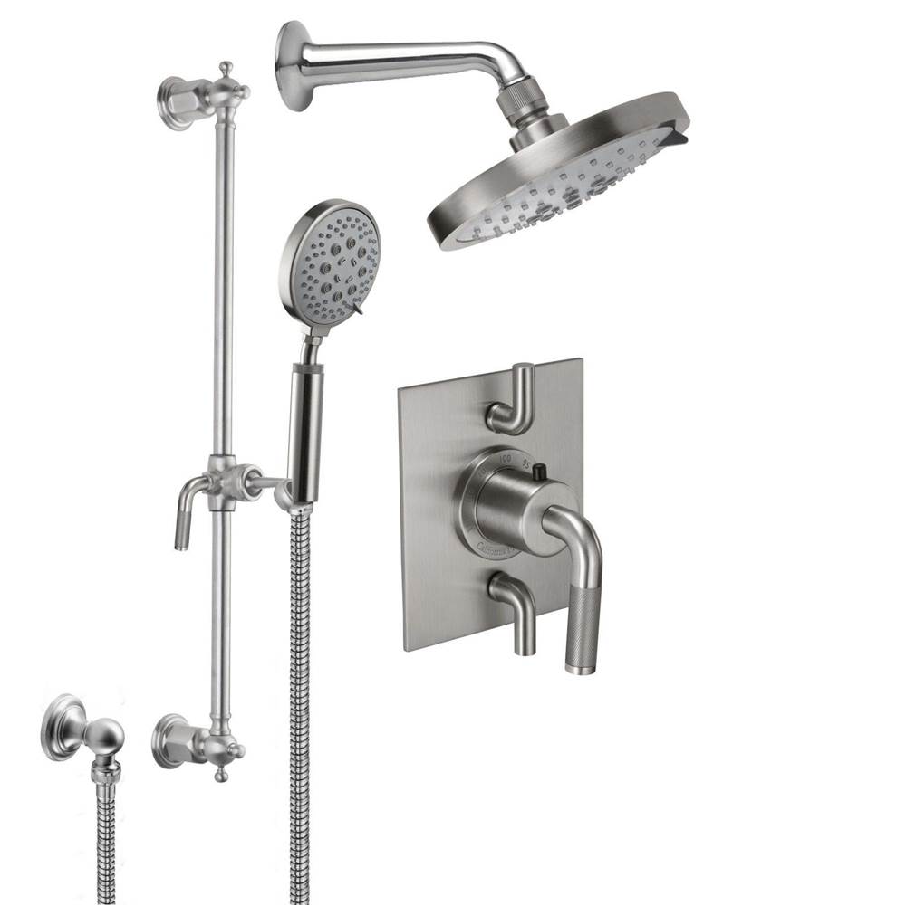 California Faucets Shower System Kits Shower Systems item KT13-30K.18-BLKN