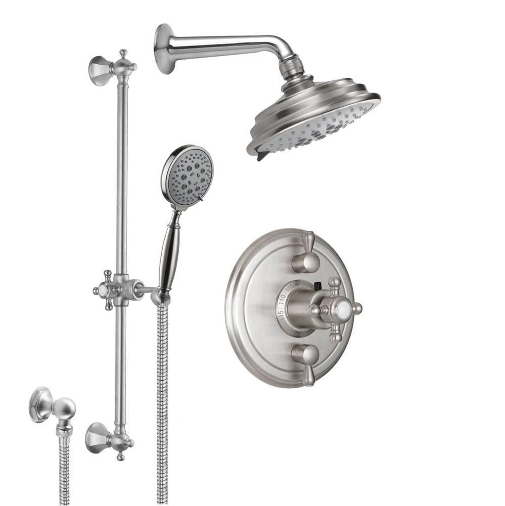 California Faucets Shower System Kits Shower Systems item KT13-47.25-MBLK