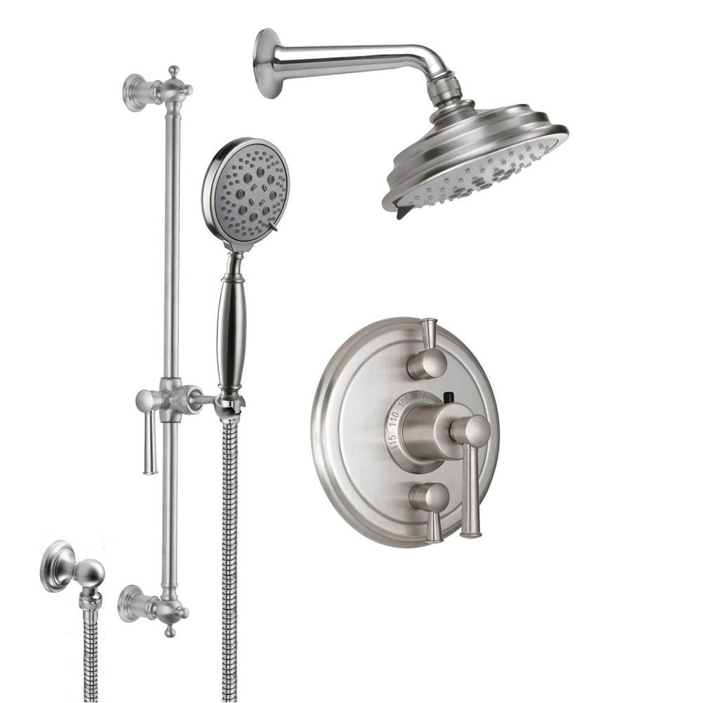 California Faucets Shower System Kits Shower Systems item KT13-48.25-MBLK
