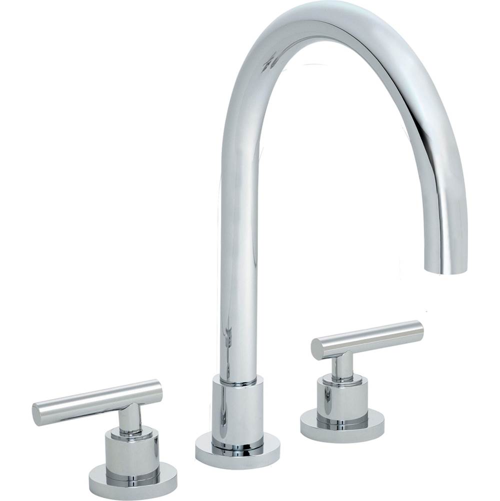California Faucets  Roman Tub Faucets With Hand Showers item 6608-MWHT