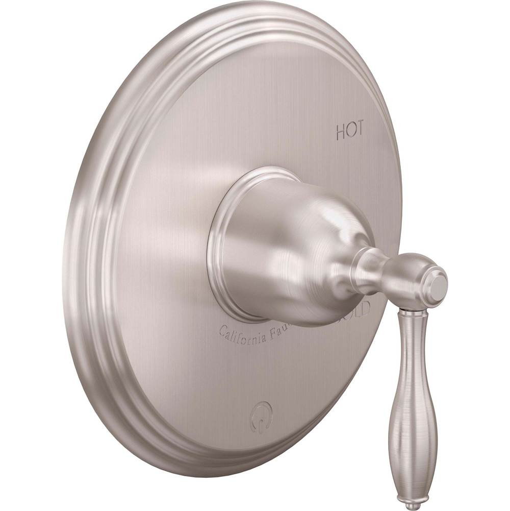 California Faucets Pressure Balance Valve Trims Shower Faucet Trims item TO-PBL-64-BLKN