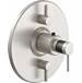 California Faucets - TO-TH2L-52F-MBLK - Thermostatic Valve Trim Shower Faucet Trims