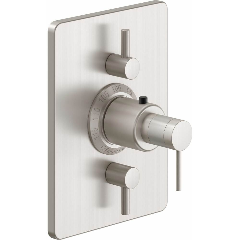 California Faucets Thermostatic Valve Trim Shower Faucet Trims item TO-THC2L-52-WHT