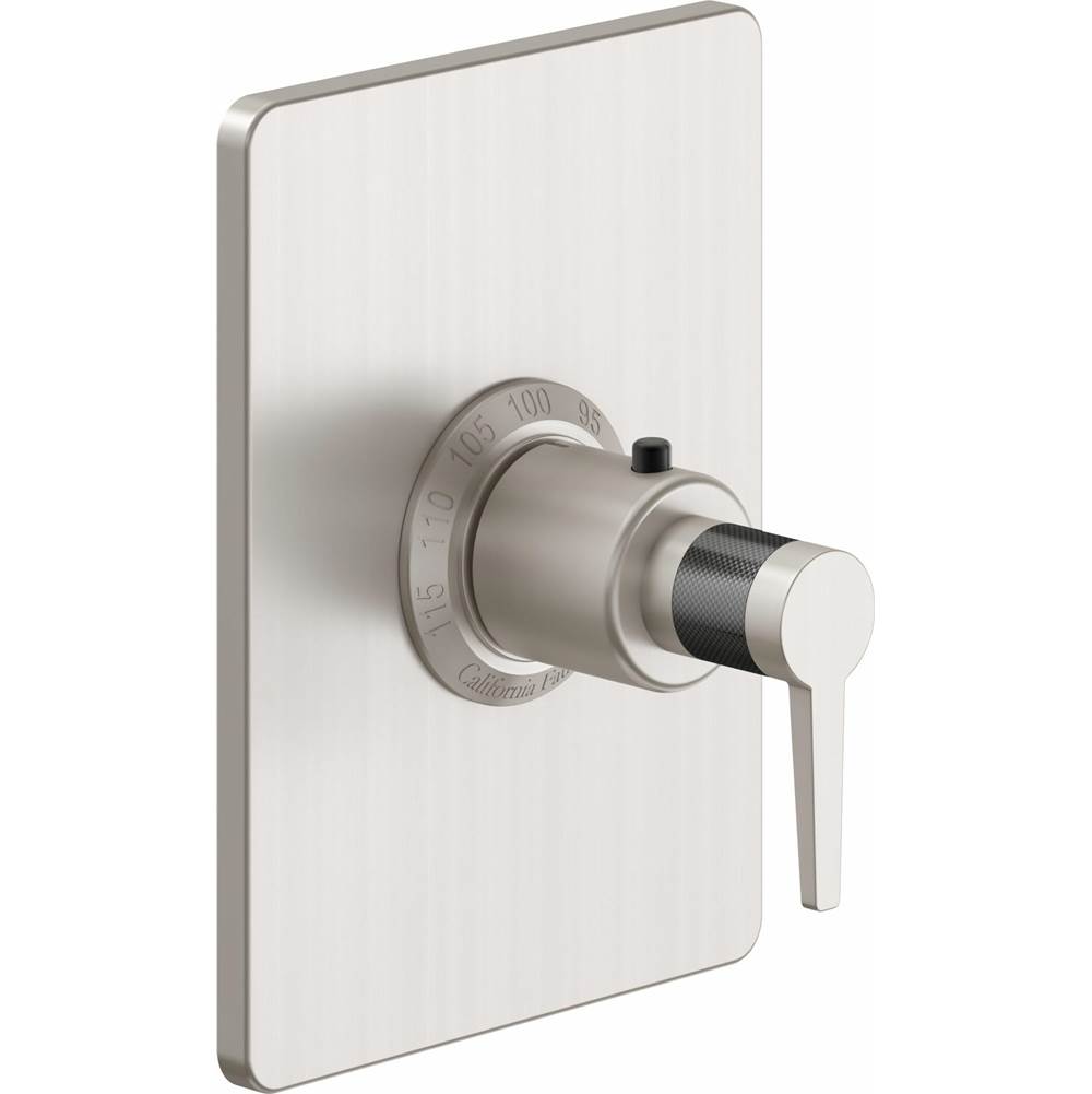 California Faucets Thermostatic Valve Trim Shower Faucet Trims item TO-THCN-53F-PN